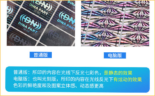 激光防偽標(biāo)簽制作的7個(gè)合格標(biāo)準(zhǔn),不懂請(qǐng)進(jìn)