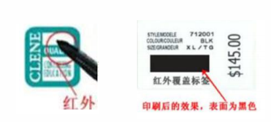 紅外隱形防偽油墨適用票據(jù)、商標(biāo)、證券防偽印刷，